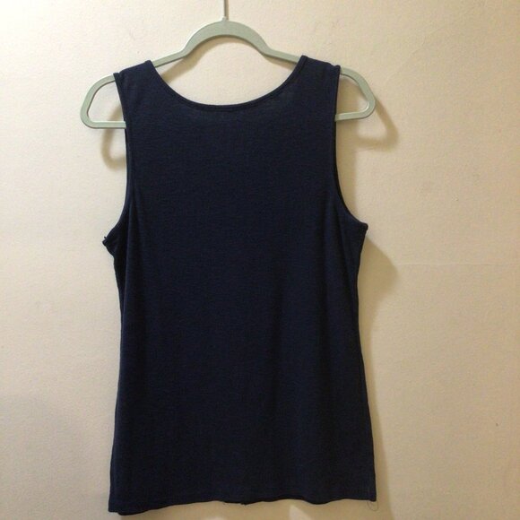 Merona rufferel down middle sleeveless top - Picture 2 of 4